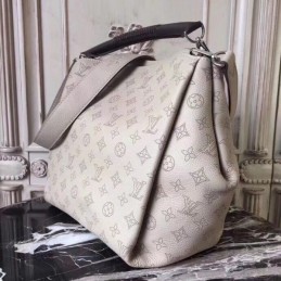 Replica Louis Vuitton White Embossed Monogram Babylone PM