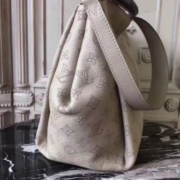 Replica Louis Vuitton White Embossed Monogram Babylone PM