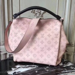 Replica Louis Vuitton Pale Pink Embossed Monogram Babylone PM