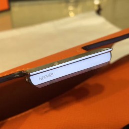 Replica Hermes Orange Constance Mini 18 Palladium Hardware Bag