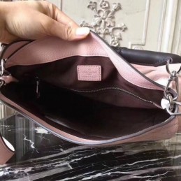 Replica Louis Vuitton Pale Pink Embossed Monogram Babylone PM
