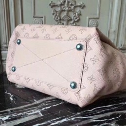 Replica Louis Vuitton Pale Pink Embossed Monogram Babylone PM