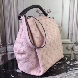 Replica Louis Vuitton Pale Pink Embossed Monogram Babylone PM