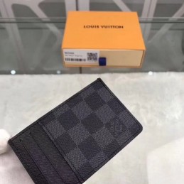 Replica Louis Vuitton Damier Graphite Card Holder