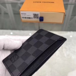 Replica Louis Vuitton Damier Graphite Card Holder