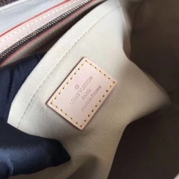 Replica Louis Vuitton Brown Monogram Supreme Keepall Bandouliere 45 White Straps