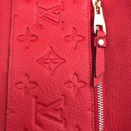 Replica Louis Vuitton Red Embossed Monogram Victorine Wallet