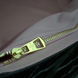 Replica Louis Vuitton Brown Damier Ebene Pale Pink Stripe Bond Street