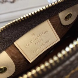 Replica Louis Vuitton Brown Monogram White Graphic Speedy BB