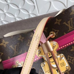 Replica Louis Vuitton Brown Monogram Graphic Stripe Neo Noe MM