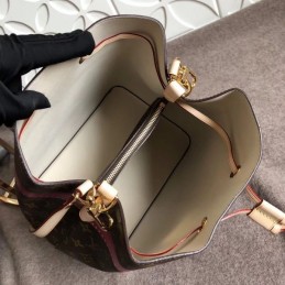 Replica Louis Vuitton Brown Monogram Graphic Stripe Neo Noe MM