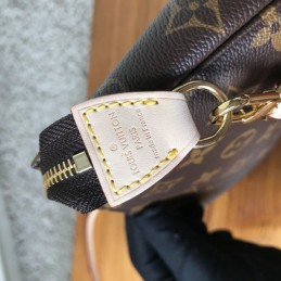 Replica Louis Vuitton Brown Monogram Pochette Accessoires