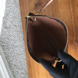 Replica Louis Vuitton Brown Monogram Pochette Accessoires