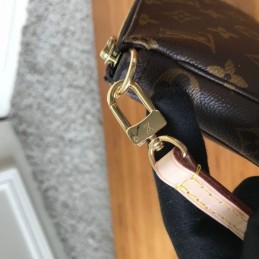 Replica Louis Vuitton Brown Monogram Pochette Accessoires