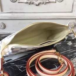 Replica Louis Vuitton White Damier Azur Pochette Accessoires