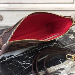 Replica Louis Vuitton Brown Damier Ebene Pochette Accessoires