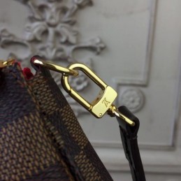 Replica Louis Vuitton Brown Damier Ebene Pochette Accessoires