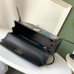 Replica Hermes Multicolor Mosaic Kelly 28 Bag