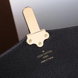 Replica Louis Vuitton Brown Damier Ebene Black Flap Clapton Bag