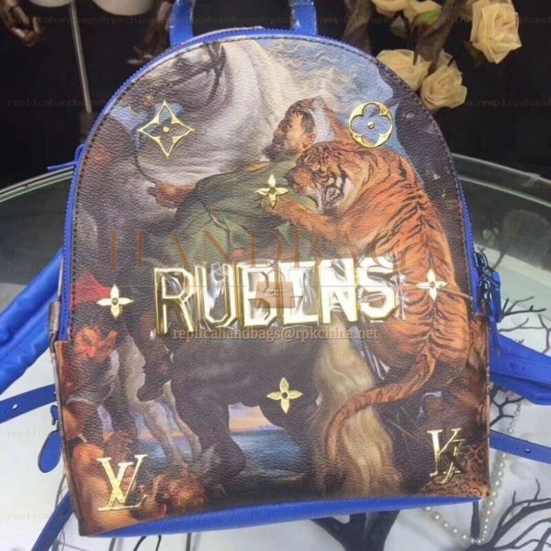 Replica Louis Vuitton Masters Rubens Graphic Palm Springs PM Backpack