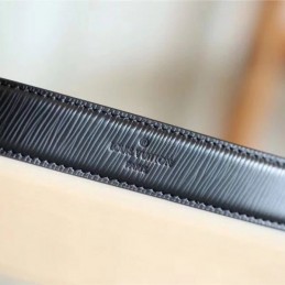 Replica Louis Vuitton Black Textured Twist PM