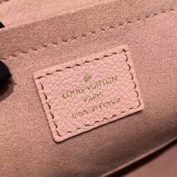Replica Louis Vuitton Pale Pink Textured Saint Sulpice PM