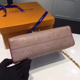 Replica Louis Vuitton Taupe Embossed Monogram Saint Sulpice PM