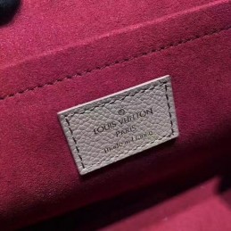 Replica Louis Vuitton Taupe Embossed Monogram Saint Sulpice PM