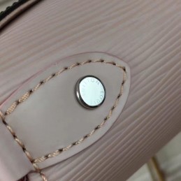 Replica Louis Vuitton Brown Monogram Pale Pink Flap Saint Michel