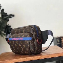 Replica Louis Vuitton Brown Monogram Rainbow Stripe Bumbag