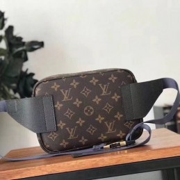Replica Louis Vuitton Brown Monogram Rainbow Stripe Bumbag