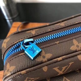 Replica Louis Vuitton Brown Monogram Rainbow Stripe Bumbag