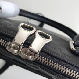 Replica Louis Vuitton Black Damier Infini Avenue Soft Briefcase