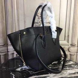 Replica Louis Vuitton Black Textured Freedom Bag