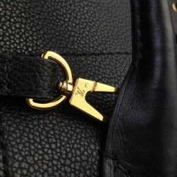 Replica Louis Vuitton Black Textured Freedom Bag