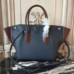 Replica Louis Vuitton Navy Blue Burgundy Freedom Bag