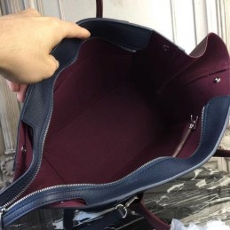 Replica Louis Vuitton Navy Blue Burgundy Freedom Bag