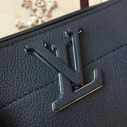 Replica Louis Vuitton Navy Blue Burgundy Freedom Bag