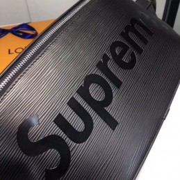 Replica Louis Vuitton Black Supreme Bumbag
