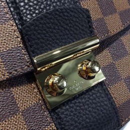 Replica Louis Vuitton Brown Damier Ebene Black Stripe Wight