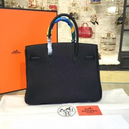 Replica Hermes Black Birkin 30 Gold Hardware Bag