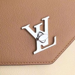 Replica Louis Vuitton Beige Pink Two-Tone MyLockme