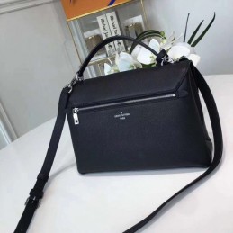 Replica Louis Vuitton Black Textured MyLockme - Style 2