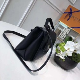 Replica Louis Vuitton Black Textured MyLockme - Style 2