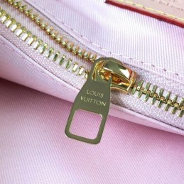 Replica Louis Vuitton White Damier Azur Beige Trim Graceful PM