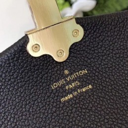 Replica Louis Vuitton Brown Damier Ebene Black Flap Clapton Bag - Style 2