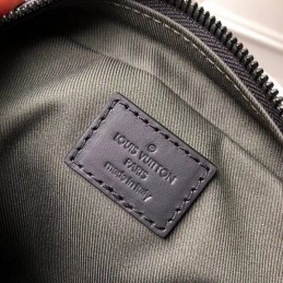 Replica Louis Vuitton Black Monogram Eclipse Danube PM