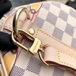 Replica Louis Vuitton White Damier Azur Graphic Speedy 30