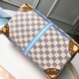 Replica Louis Vuitton White Damier Azur Graphic Speedy 30