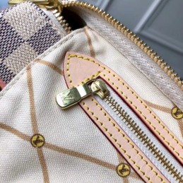 Replica Louis Vuitton White Damier Azur Graphic Speedy 30